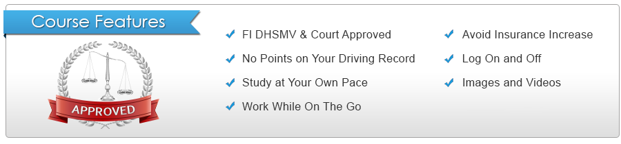Palm Beach County Traffic School Course Features